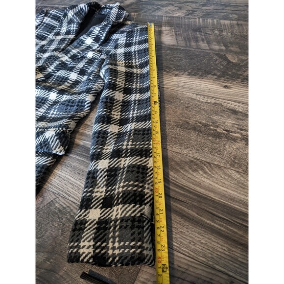 Elie Tahari Tweed Blazer XS Wool Blend Preppy Old Money Houndstooth NWT $325 - Picture 10 of 12